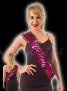 Hen Night Hen Party Lace Sash