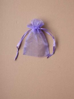Small Lilac Organza Gift Bag