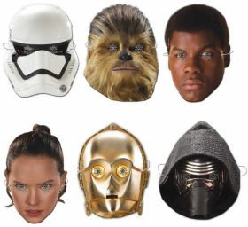 Star Wars Force Awakens Masks pk6