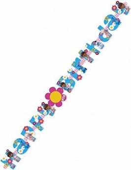 Doc McStuffins Add an Age Birthday Letter Banner