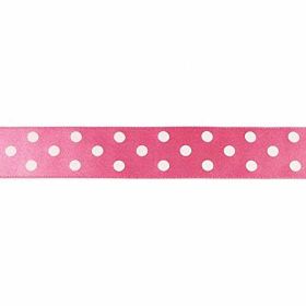 Pink Dot Cake Ribbon