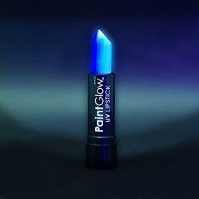 Blue PaintGlow UV Lipstick
