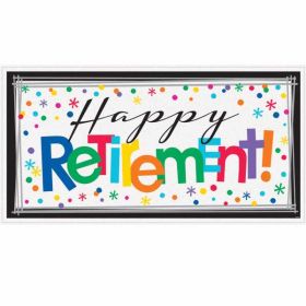 Happy Retirement Giant Sign Banner