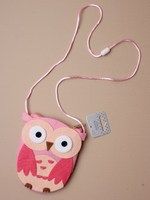 Owl Purse / Handbag with long cord