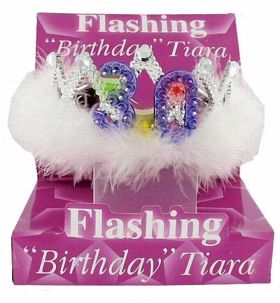 Flashing 30th Birthday Tiara
