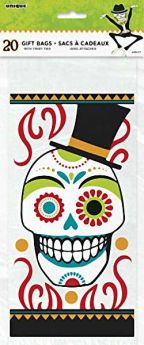 Day of the Dead Cello Bags pk20