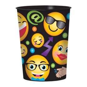 Emoji LOL Plastic Favour Cup 455mls