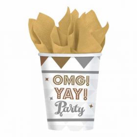 OMG! Engagement Paper Cups pk8