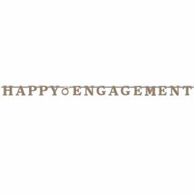 OMG! Engagement Prismatic Letter Banner