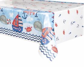 Nautical 1st Birthday Tablecover