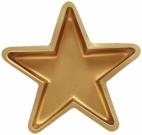 Gold Star Shaped Tray