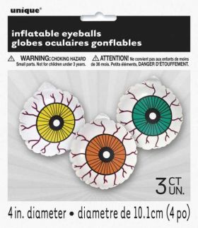 Inflatable Eye Balls pk3