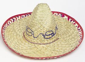 Adult Sombrero Straw Hat 
