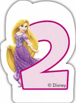 Disney Princess Party Candle No 2
