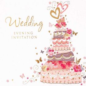 Wedding Evening Invitation Cards