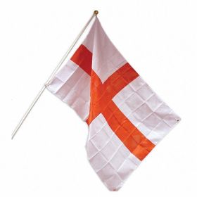 England Flag with Pole & Mount 1.5m x 90cm