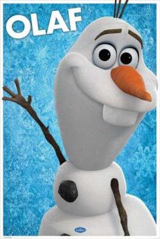 Disney Frozen Olaf Poster