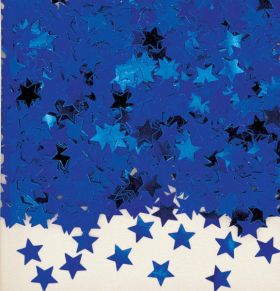 Stardust Blue Metallic Confetti