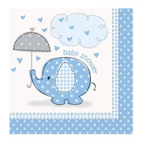 Blue Baby Shower Napkins