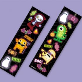 Boo Crew Monsters Halloween Sticker Strips 8pk