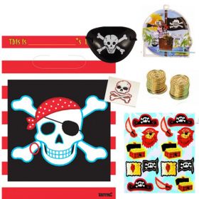 Budget Pirate Pre Filled Party Bags, one supplied