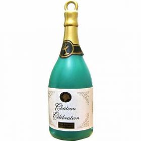 Champagne Bottle Foil Balloon Weight