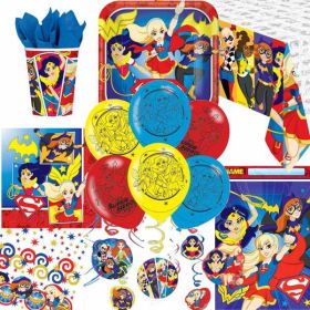 DC Super Hero Girls Ultimate Party Supplies Kit for 8