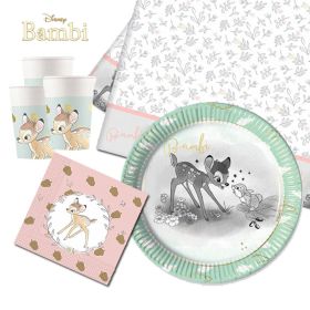 Disney Bambi Cutie Tableware Pack for 8
