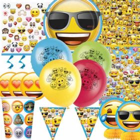 Emoji Ultimate Party Supplies Kit for 8