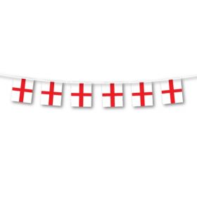 St. Georges Day / England Flag Bunting - 7m x 30cm 