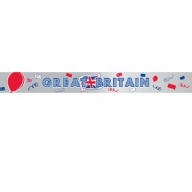 Great Britain Foil Banner  - 15m x 5cm