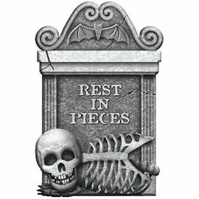 Rest In Pieces Halloween Tombstone