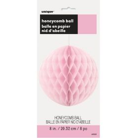 Honeycomb Pink Ball Party Decoration 8"