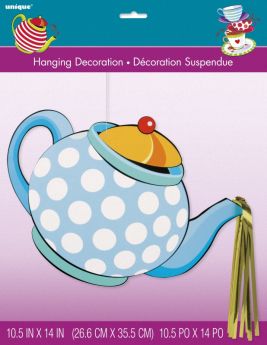 Mad Hatter Tea Party Hanging Decoration