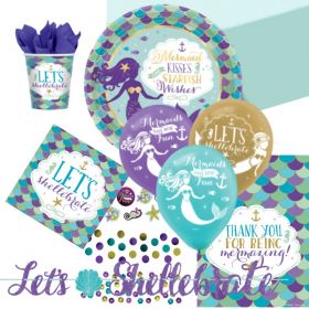 Mermaid Wishes Ultimate Party Pack for 8