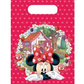 Minnie Jam Packed Plastic Party Bags Pk6