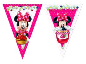 Minnie Jam Packed Plastic Party Flag Banner 2.3m