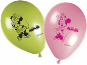 Minnie Mouse Latex Balloons Pk8