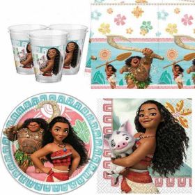 Moana Party Tableware Pack for 8
