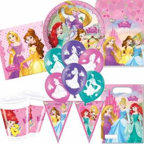 Disney Princess New Design Ultimate Party Supplies Kit for 8