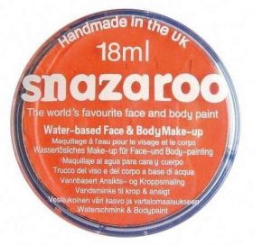 Orange Snazaroo Face Paint Tub