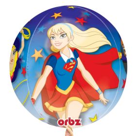DC Super Hero Girl Orbz Foil Balloon
