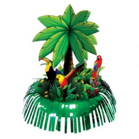 Palm Tree Fringe Party Table Centrepiece