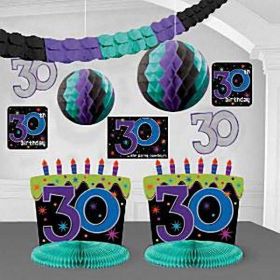 30th Birthday Room Decorating Kit