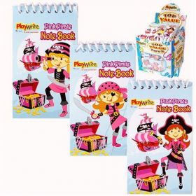 Pink Pirate Notepad (One supplied)