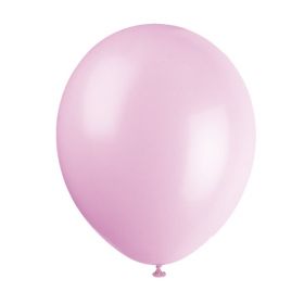 Powder Pink Latex Balloons 12", pk10