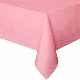 Pretty Pink Plastic Tablecover