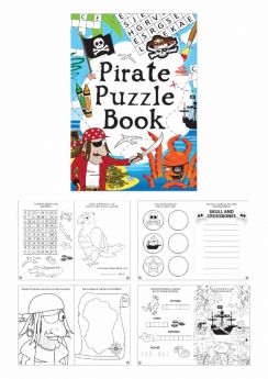Pirate Fun Puzzle Book