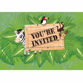 Safari Adventure Invitations, pk8