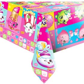 Shopkins Party Tablecover, plastic 138 x 183 cms